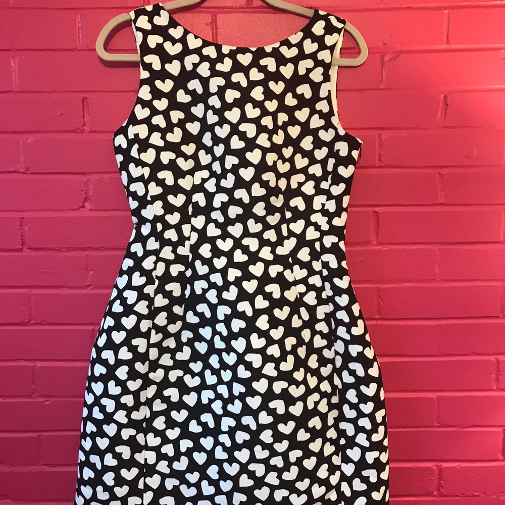 Kate Spade heart-print size 8 dress